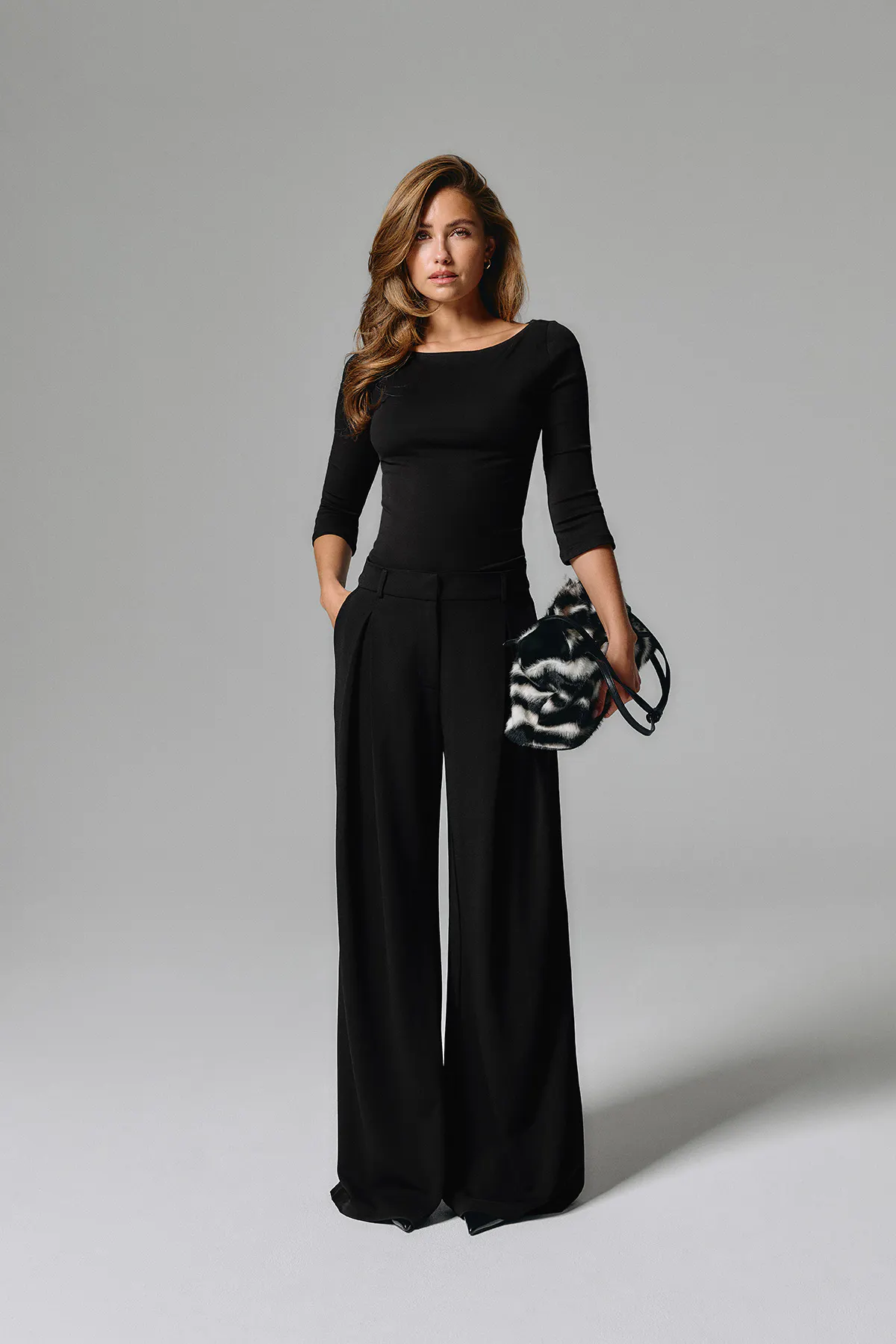 Tailored pleated trousers — byxor med fickor från Gina Tricot