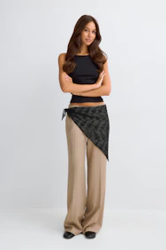 Embroidery Hip Scarf