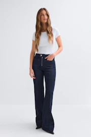Waist hug flare jeans