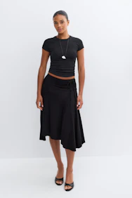 Asymmetric Skirt