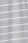 Grey melange stripe