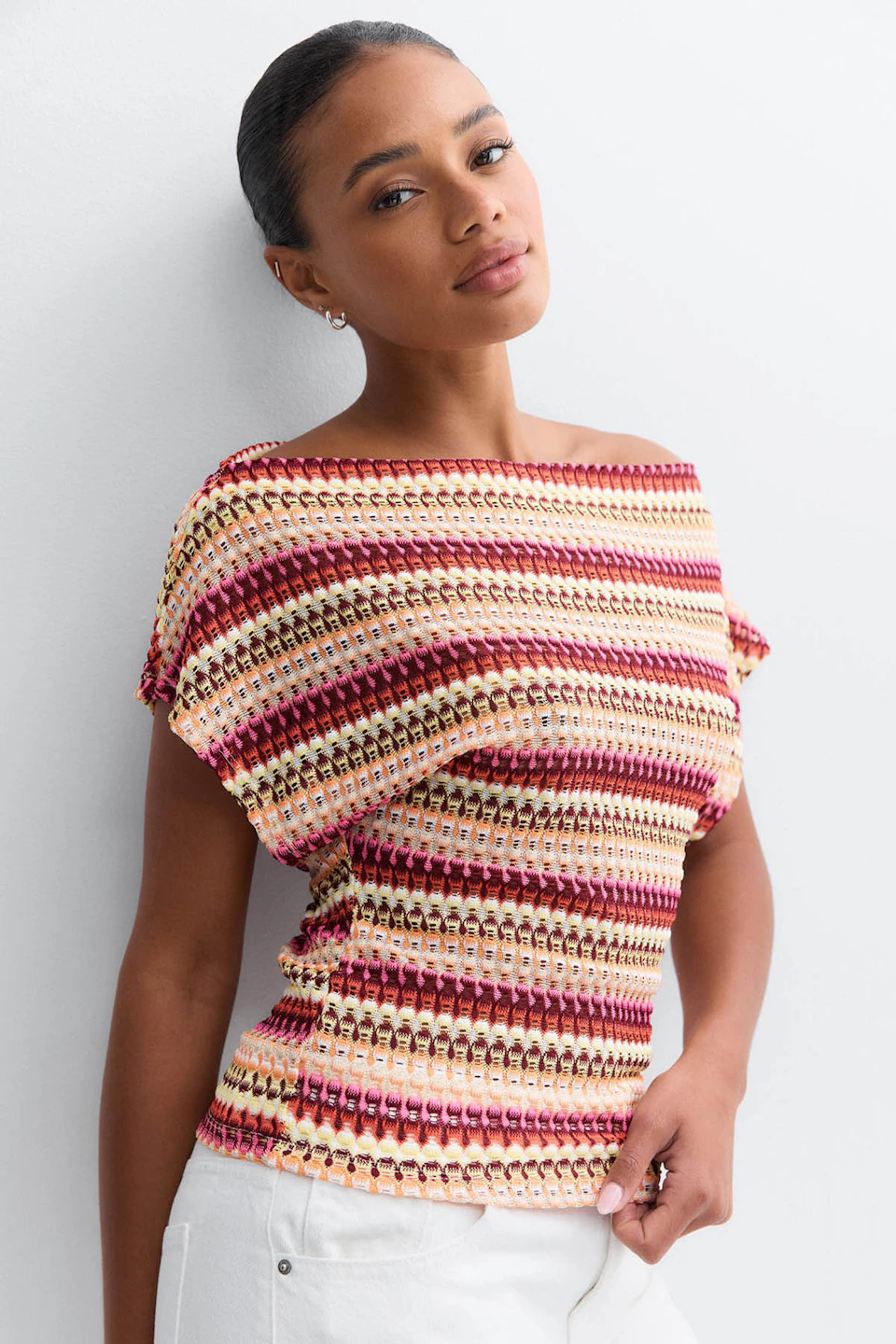 Dropped shoulder top