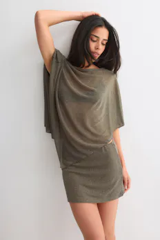 Glitter Poncho