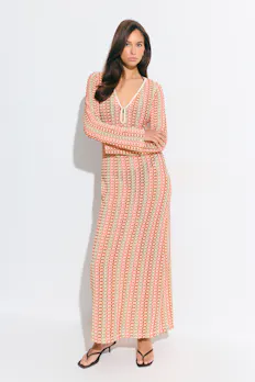 Multi Colour Maxi Dress