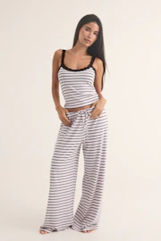Soft drawstring trousers