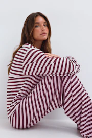 Oversized pyjamas top