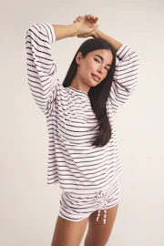 Oversized pyjamas top