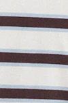 Brown/blue stripe