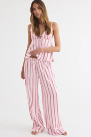 Satin pyjamas trousers