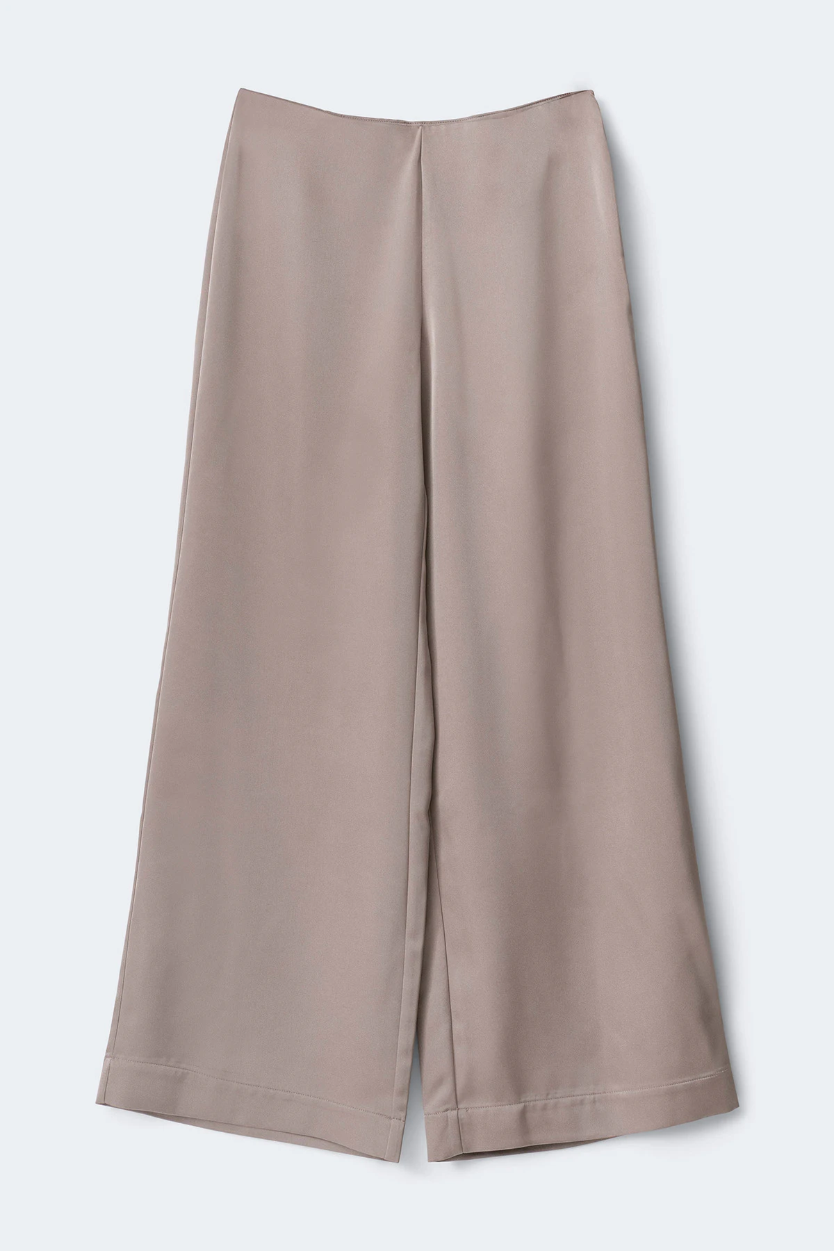 Gina Tricot Glow tall satin trousers byxor dam