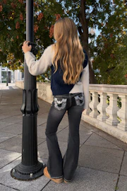Y darling dazzle flare jeans