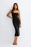 90s midi dress - Black - Women - Gina Tricot