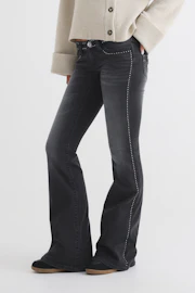 14+ runway studs jeans tall
