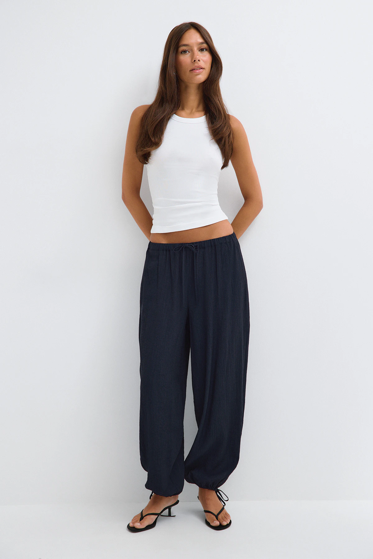 Gina Tricot Balloon trousers byxor dam