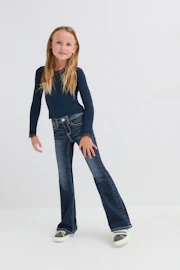 Y petite embellished kids jeans