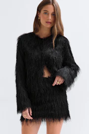 Fringe jacket