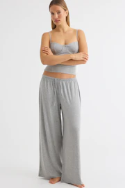 Wide loungewear trousers