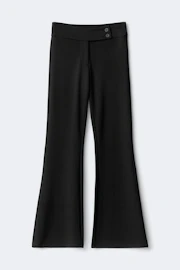 Tall mid waist flare trousers