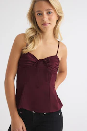 14+ ruched bustier top
