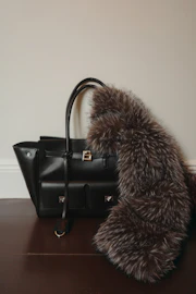 Faux fur scarf