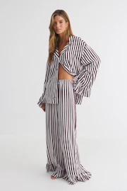 Frill pyjamas trousers