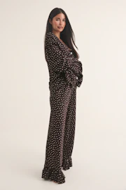 Frill pyjamas trousers
