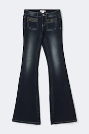 14+ runway zip mid rise jeans