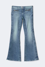 14+ runway zip mid rise jeans