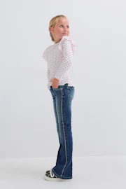 Y petite wings flare kids jeans