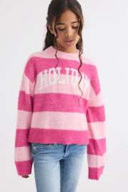 Y knitted sweater