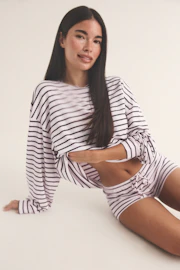 Soft drawstring hotpants