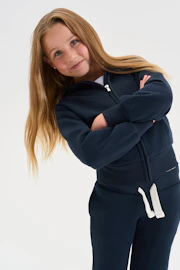 Y petite zip kids hoodie