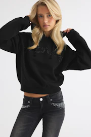 14+ printed hoodie