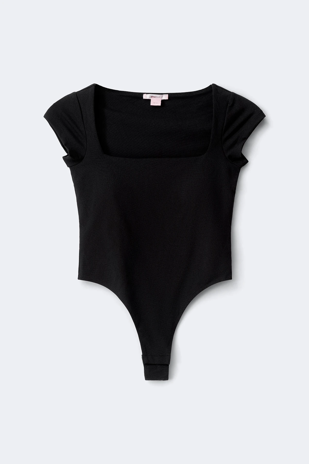 Gina Tricot 14+ padded square neck body toppar & linnen dam – bild 3