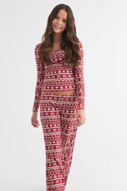 Y brushed pyjama set