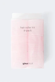 6-pack hair rollers