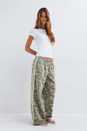 Camo stripe trousers