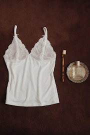 Lace loungewear singlet