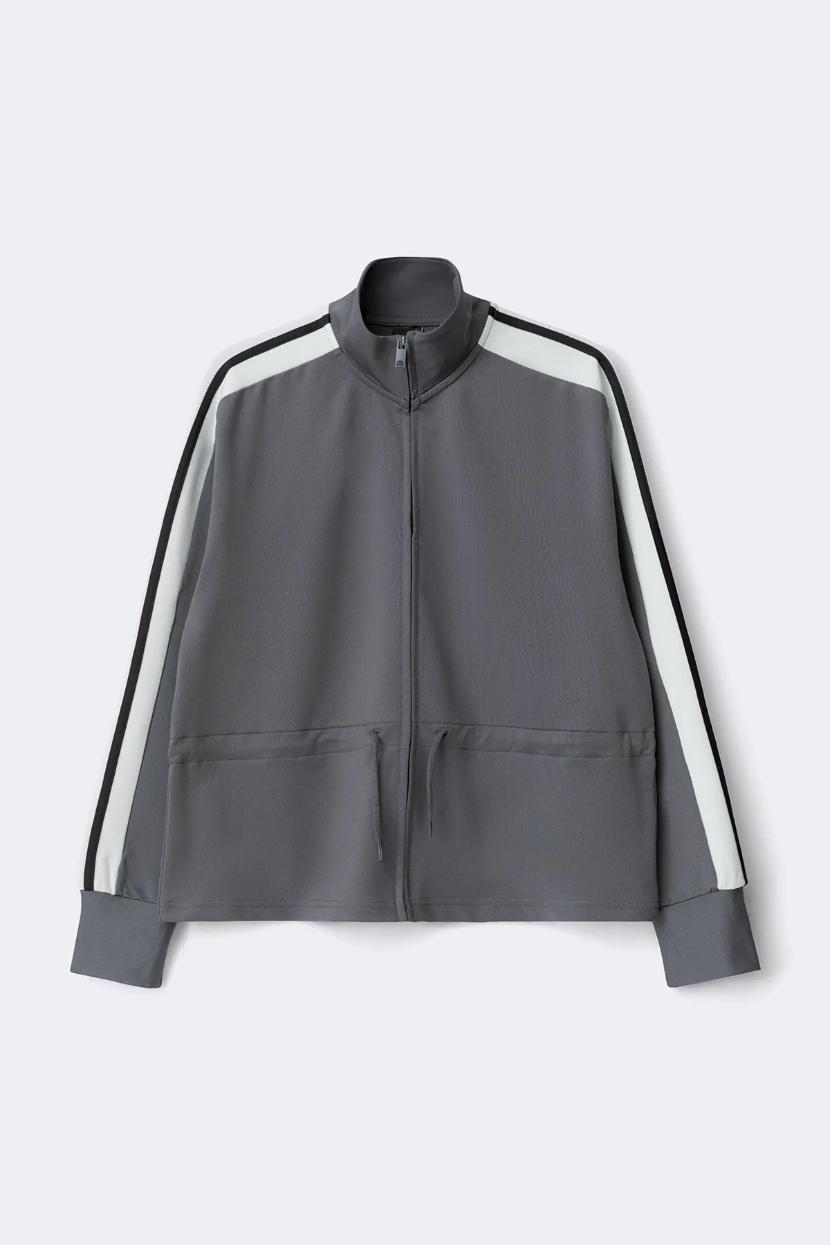 Peplum jacket - Grey - Women - Gina Tricot