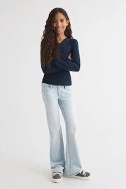 Y dixie mid waist flare jeans
