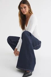 Loose flare jeans