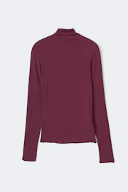 Sheer long sleeve top