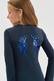 Y petite long sleeve kids top