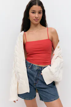 Spaghetti Strap Singlet