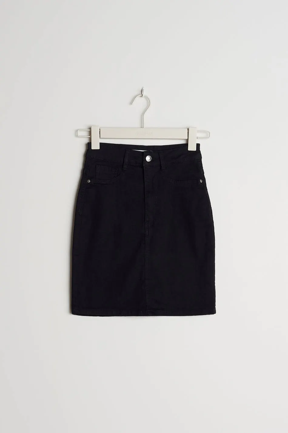 Molly denim skirt - Zwart - Dame - Gina Tricot