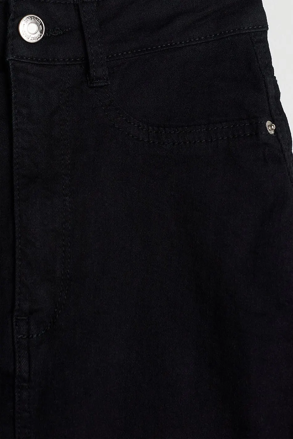 Molly denim skirt - Zwart - Dame - Gina Tricot