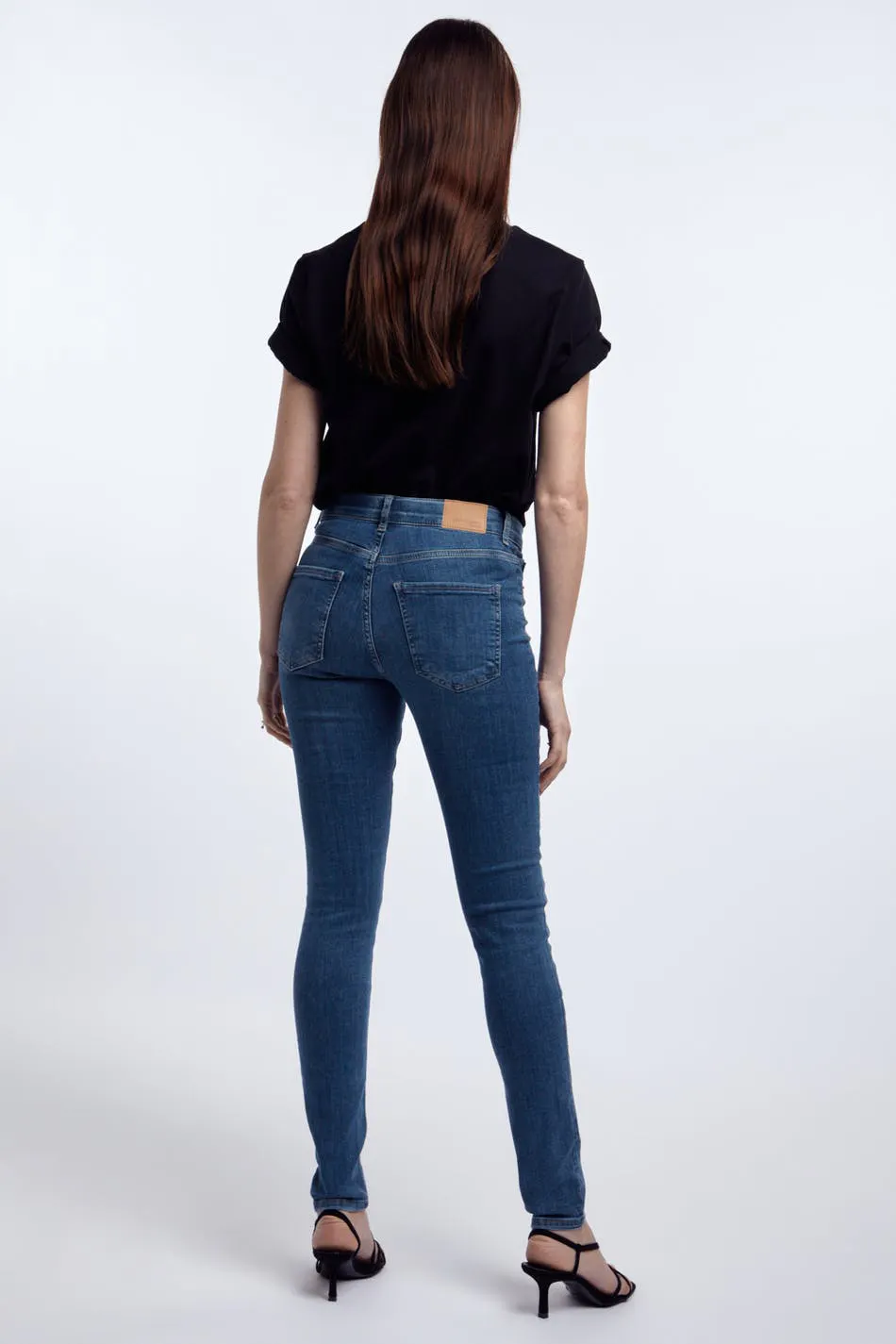 Bonnie low waist jeans - Blue - Women - Gina Tricot