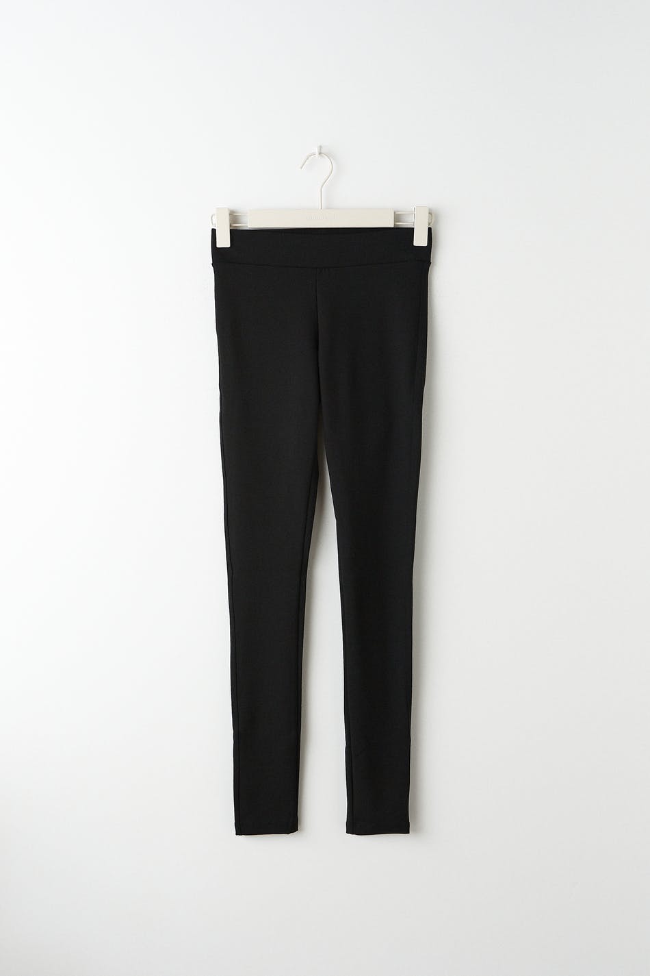 Gina Tricot - Punto di roma leggings - Leggings - Sort - XXS - Dame