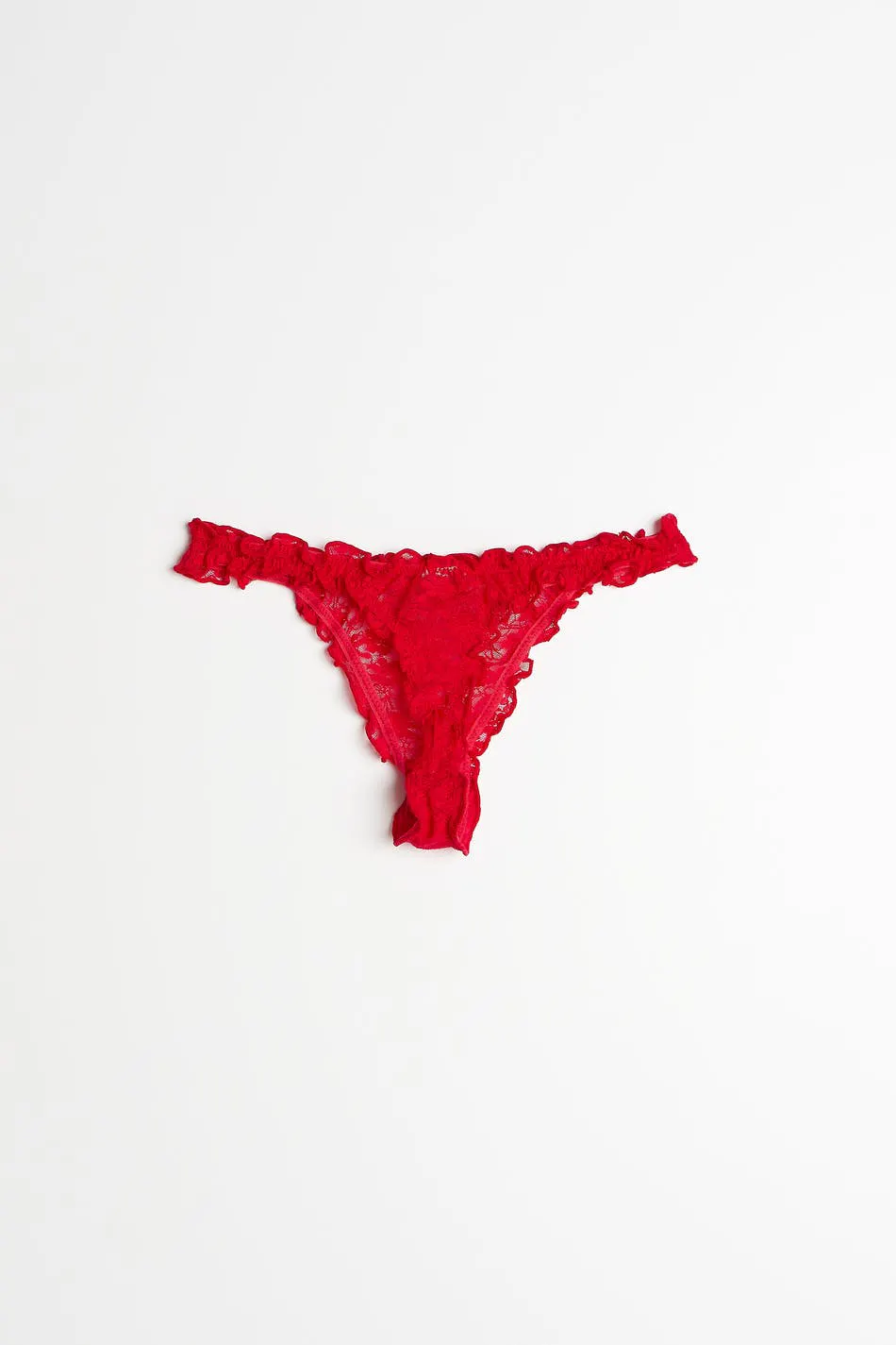lace string - Red - Women - Gina Tricot