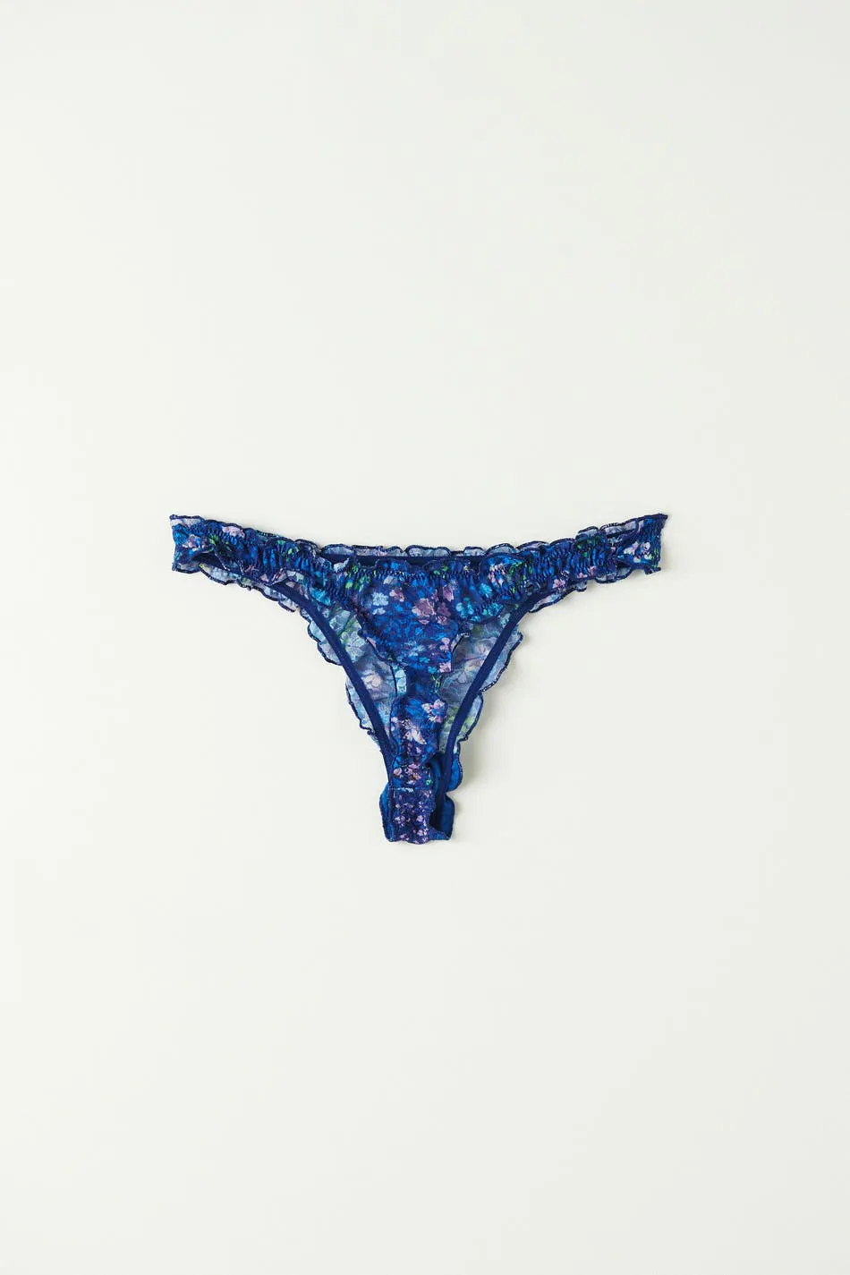 lace string - Blå - Dam - Gina Tricot